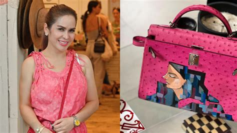 heart evangelista painted hermes bags|all of heart evangelista magazine.